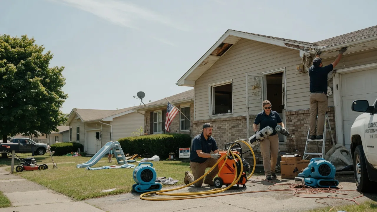 Water Damage Restoration in Mattoon, IL near me